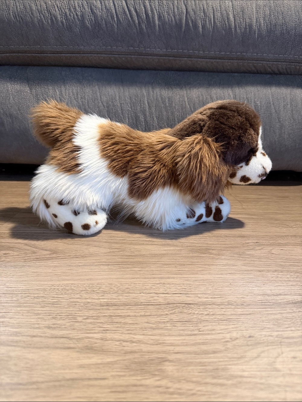 Bass Pro Shops Brown and White Retired Ogilvy Cocker Spaniel Plush Toy